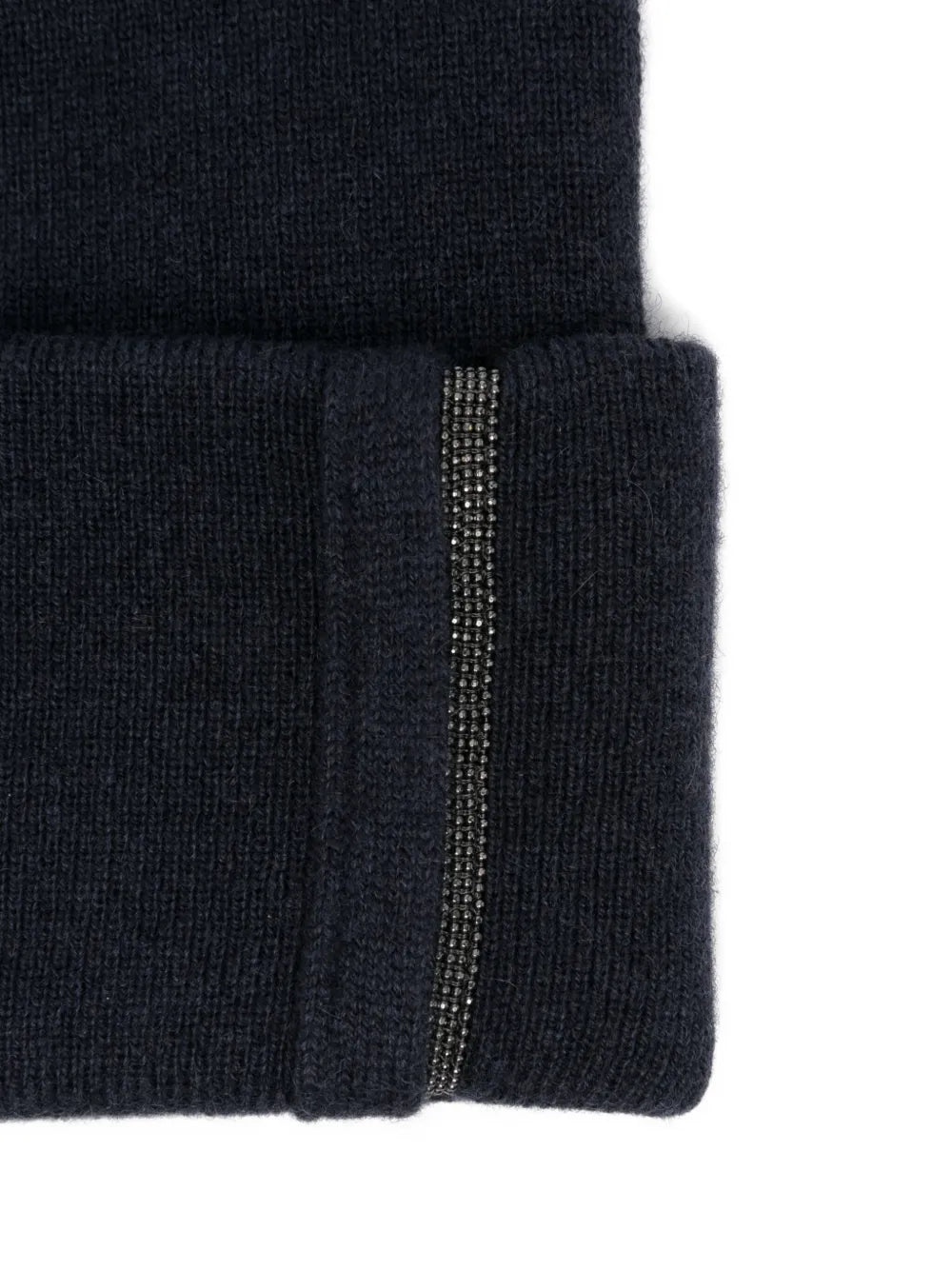 Brunello Cucinelli  cashmere embellished beanie