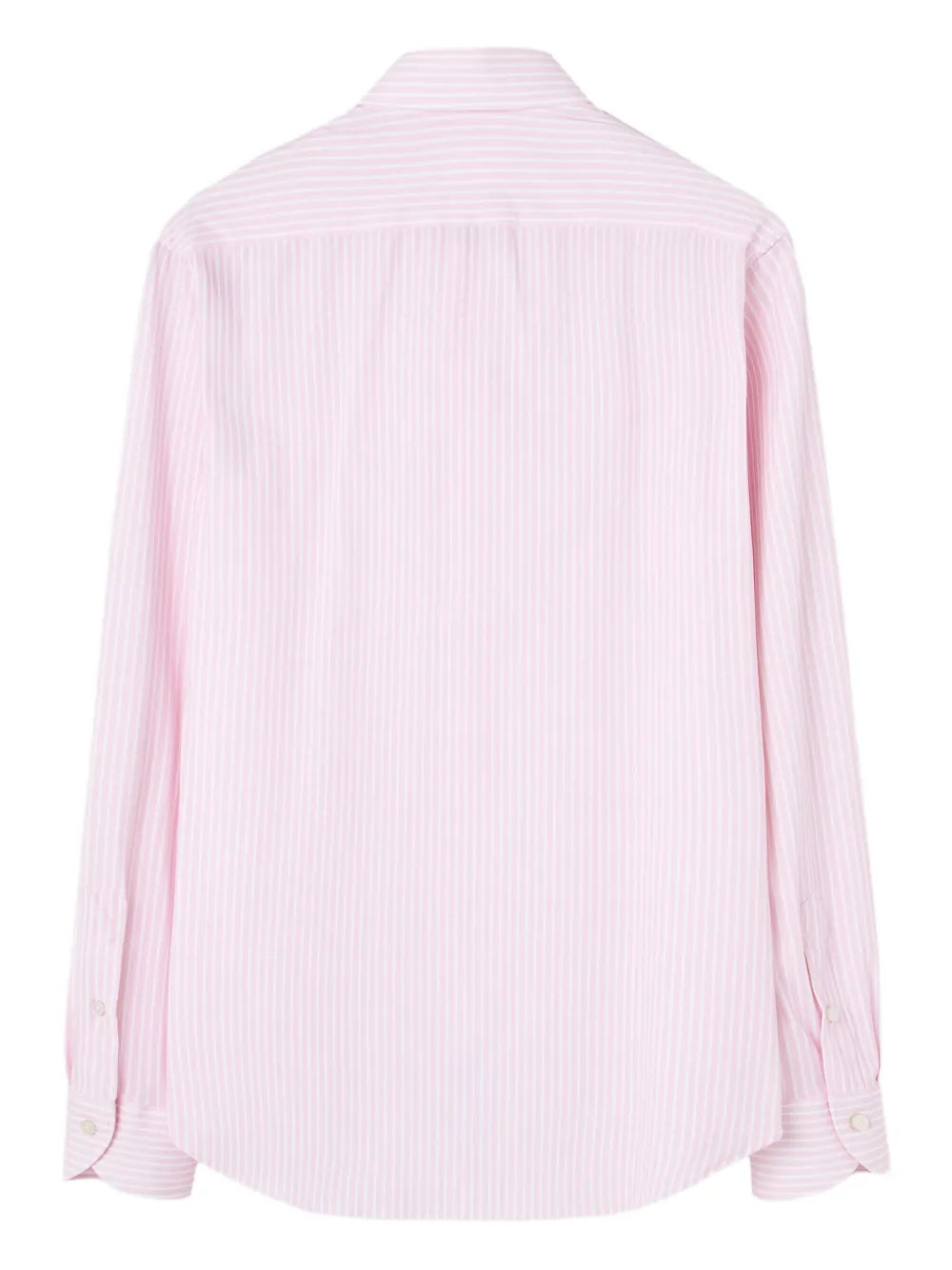 Xacus striped long-sleeved shirt