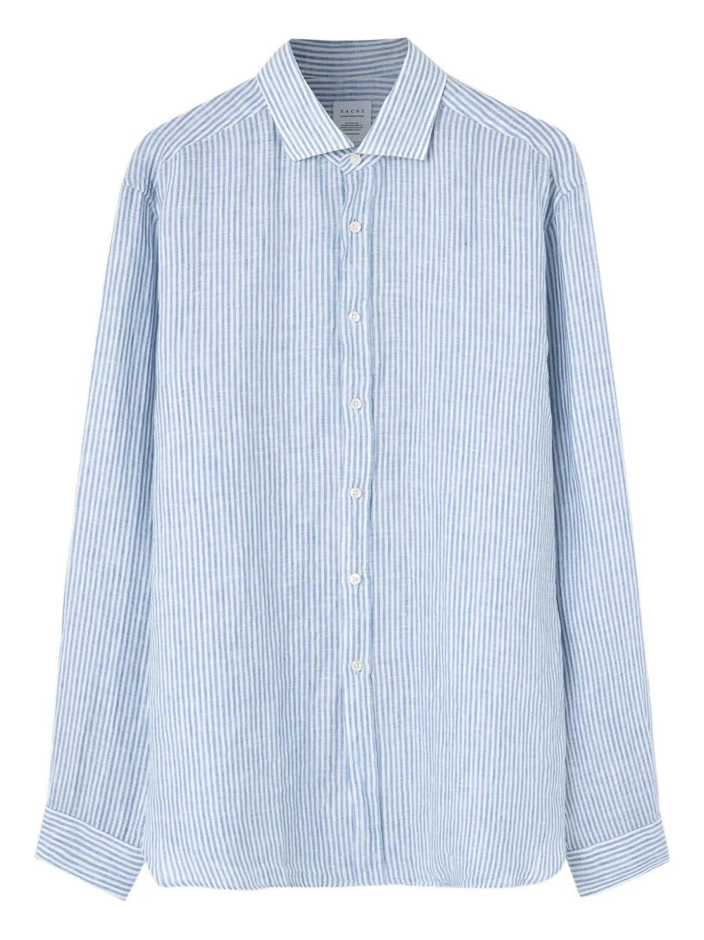 Xacus  striped linen shirt