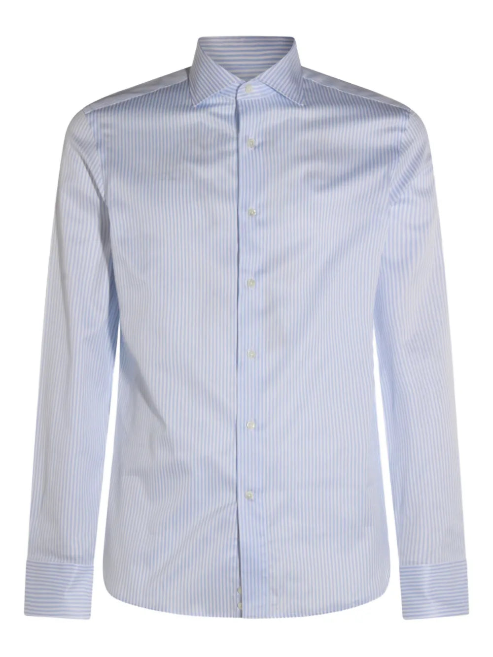 Canali  striped long-sleeved shirt