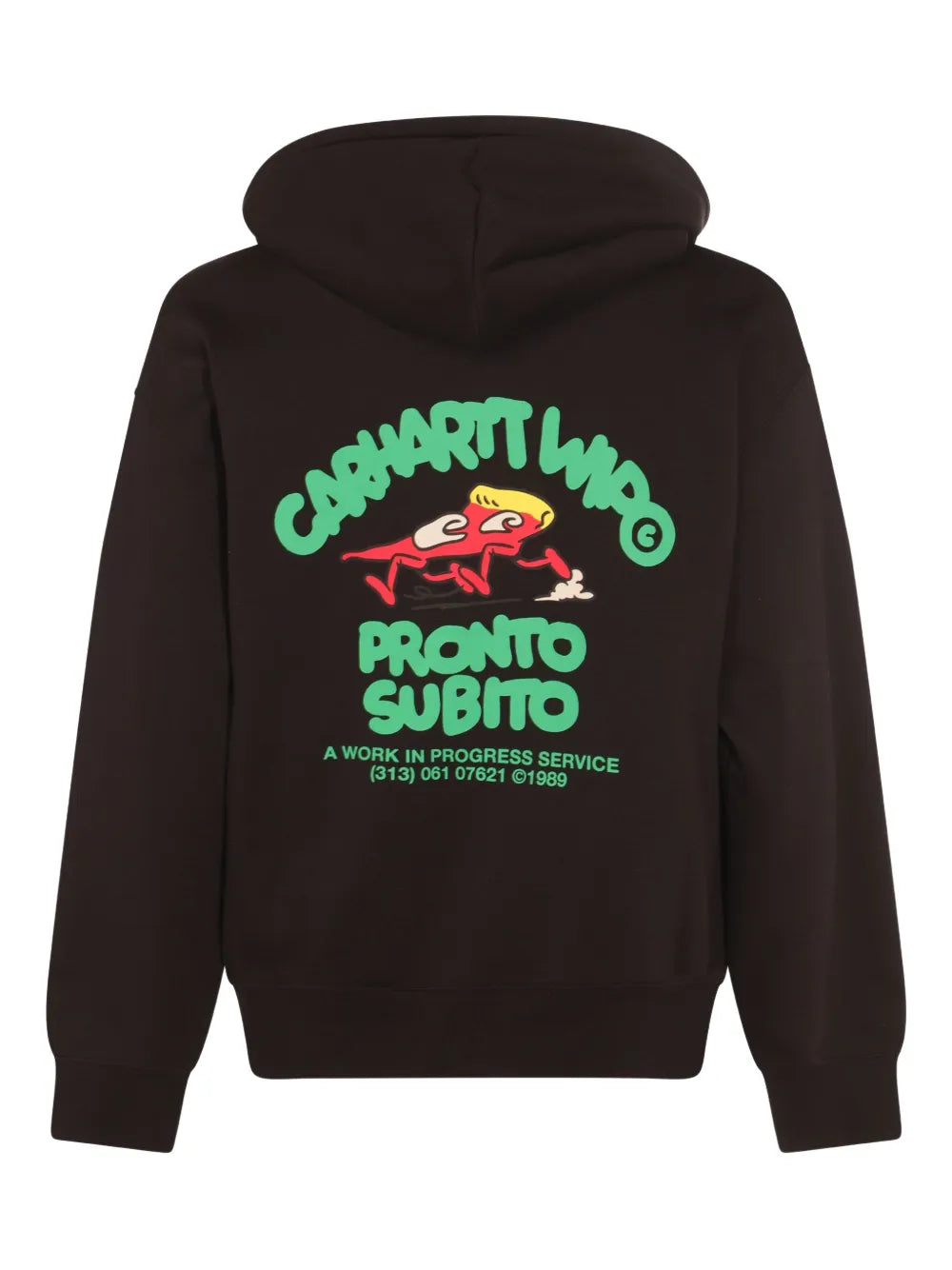Carhartt WIP  logo-print zip-up hoodie