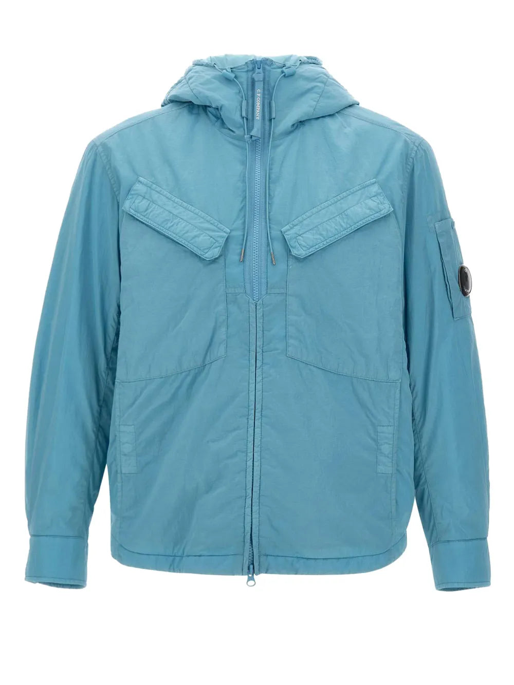 C.P. Company  drawstring-hood jacket