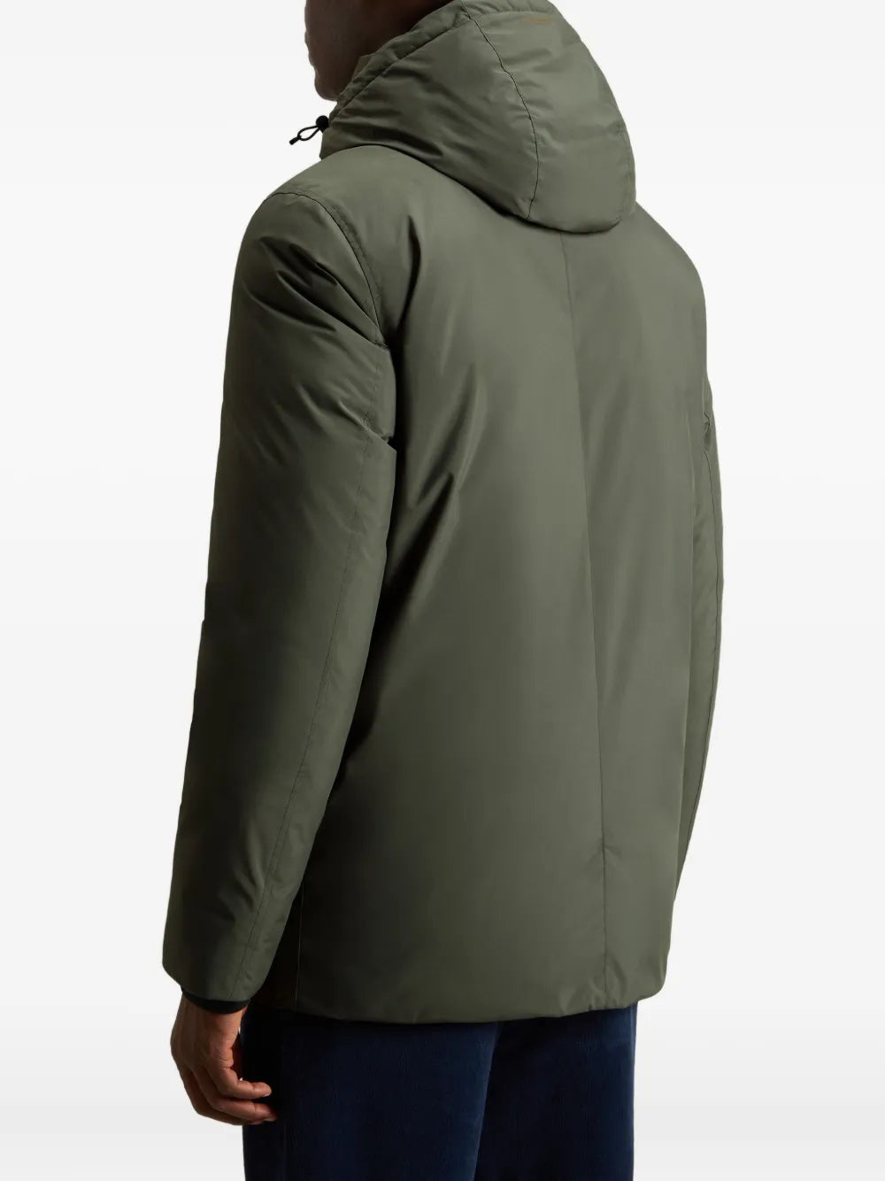 Woolrich hooded button-fastening padded jacket - Image 4