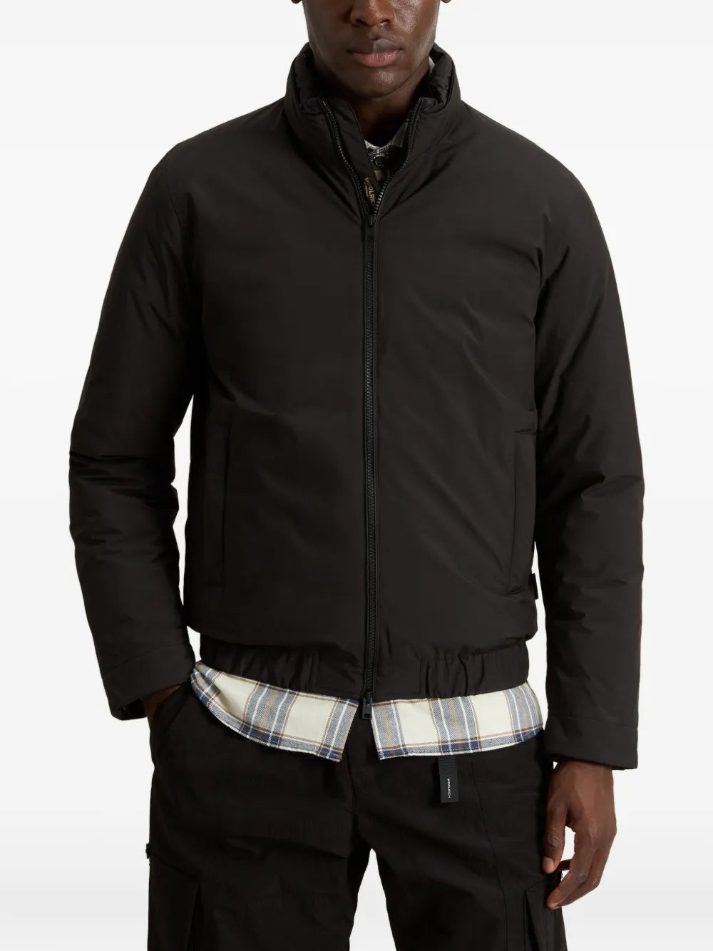Woolrich high-neck bomber padded jacket