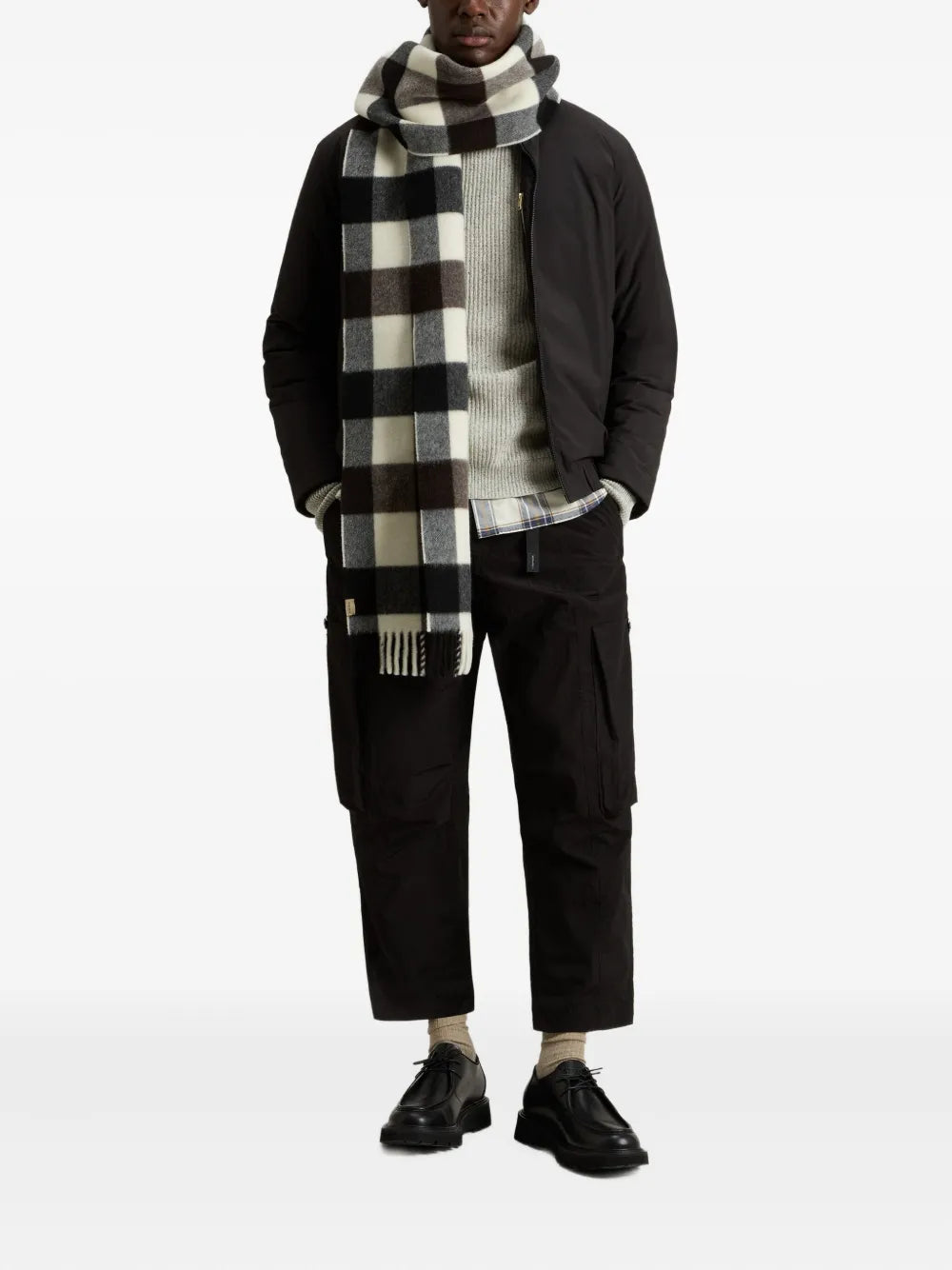Woolrich high-neck bomber padded jacket