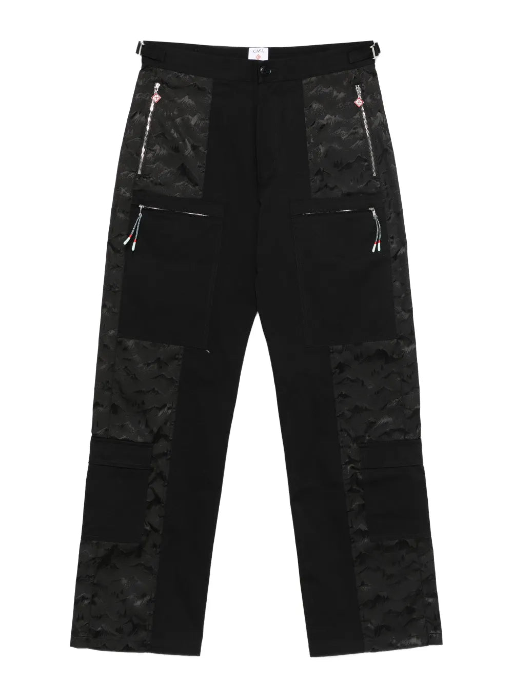 Casablanca  mountain-print pocket trousers