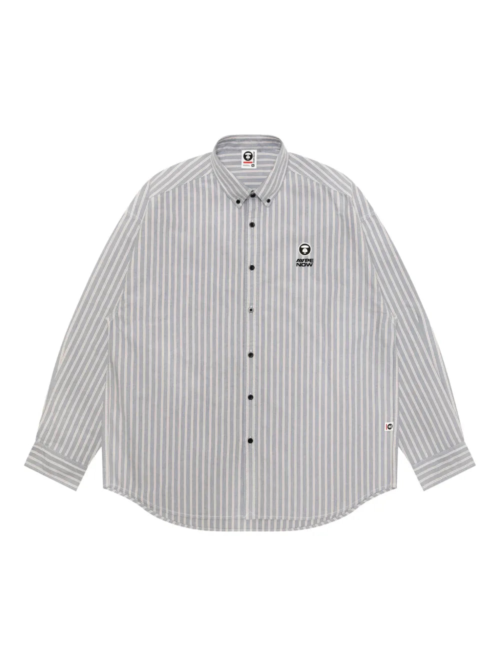 AAPE BY *A BATHING APE®  logo-embroidered shirt