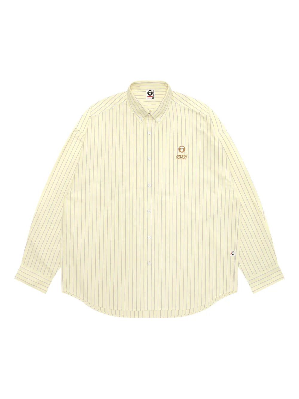 AAPE BY *A BATHING APE®  logo-embroidered shirt