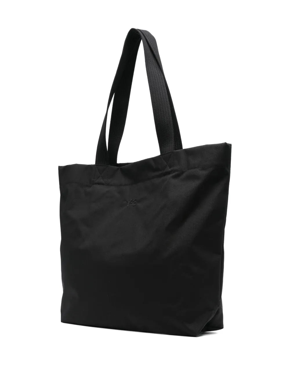 Y-3 logo-embroidered tote bag