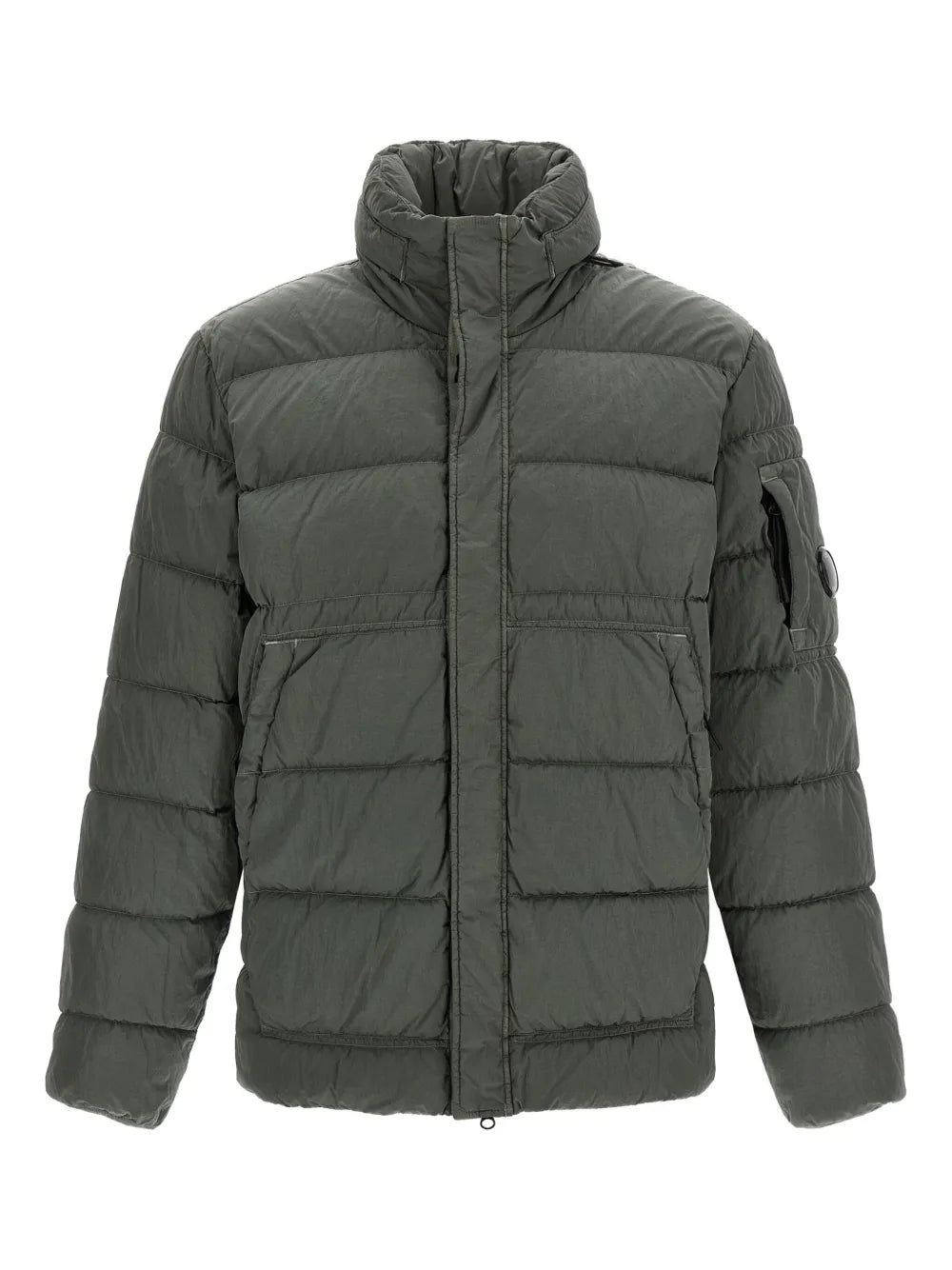 C.P. Company  goose-feather padded quilted jacket
