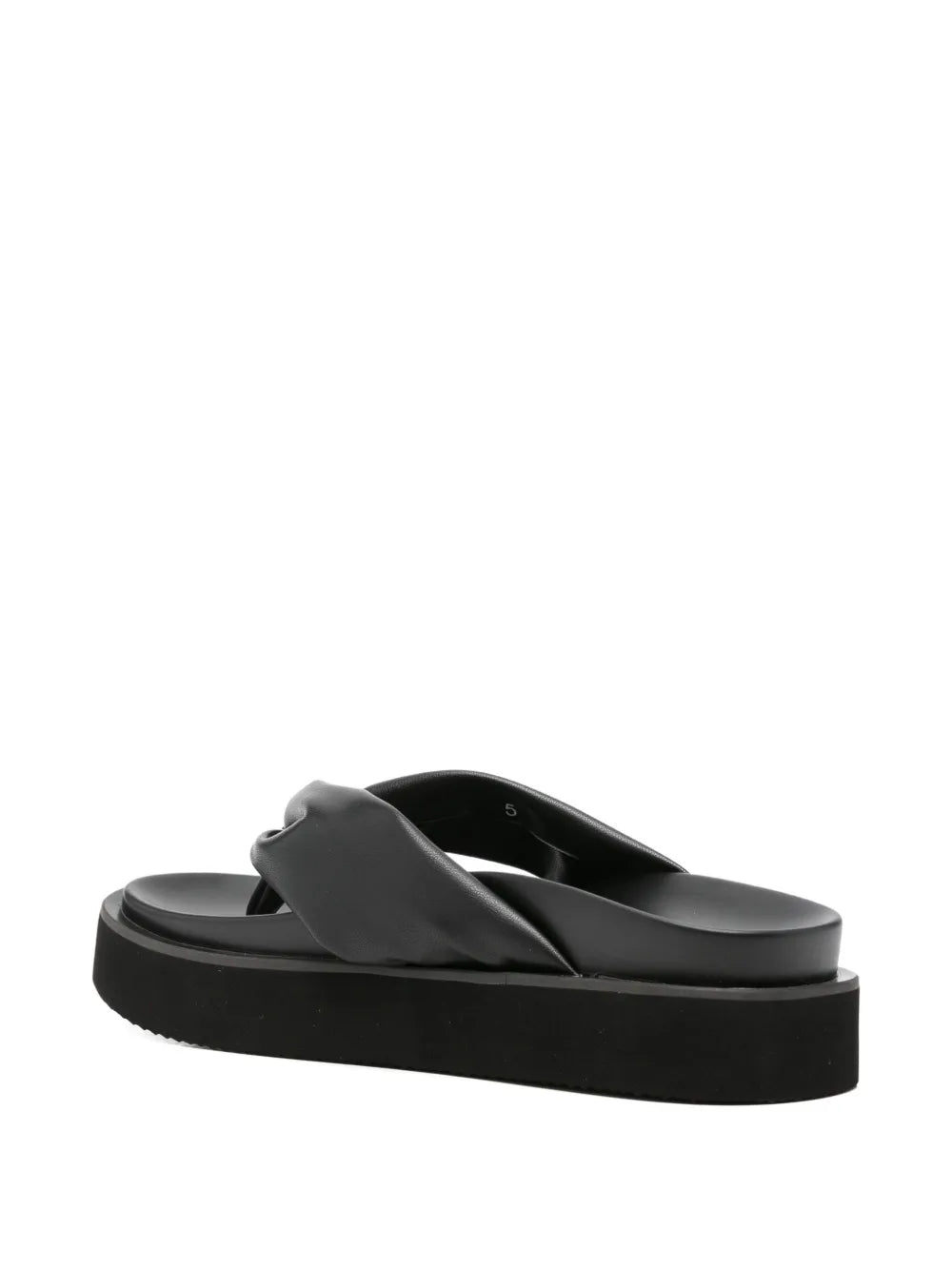Yohji Yamamoto  knotted leather sandals