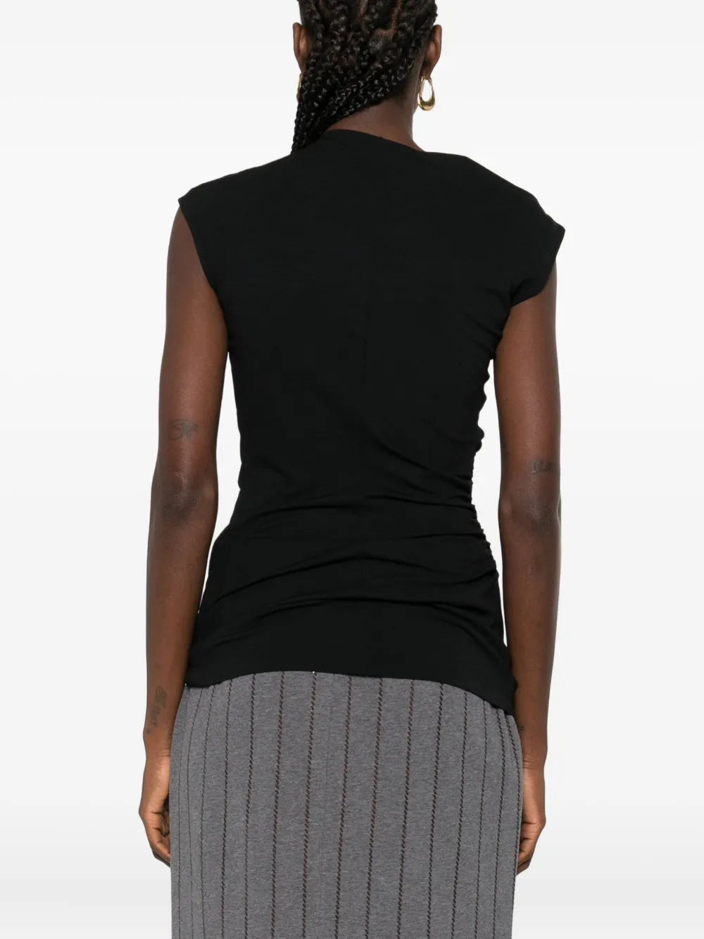 Brunello Cucinelli  asymmetric draped top