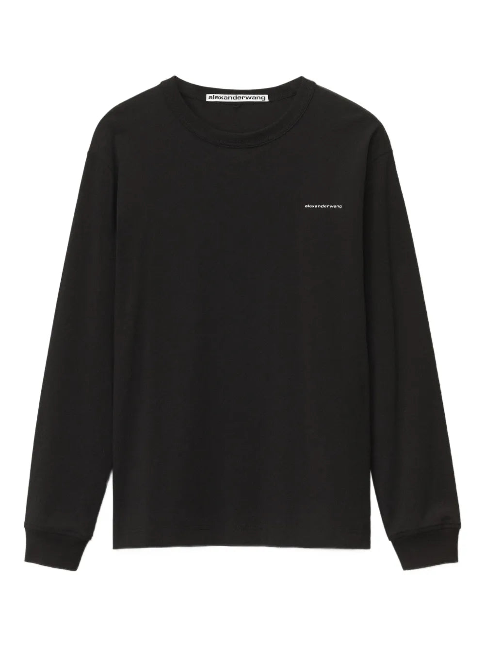 Alexander Wang  logo-embroidered longsleeve T-shirt