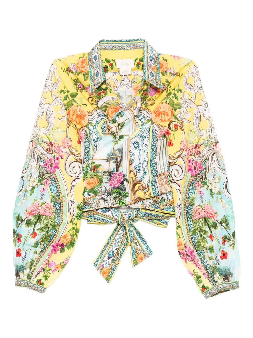 Camilla Tales Of Topkapi Palace tied shirt