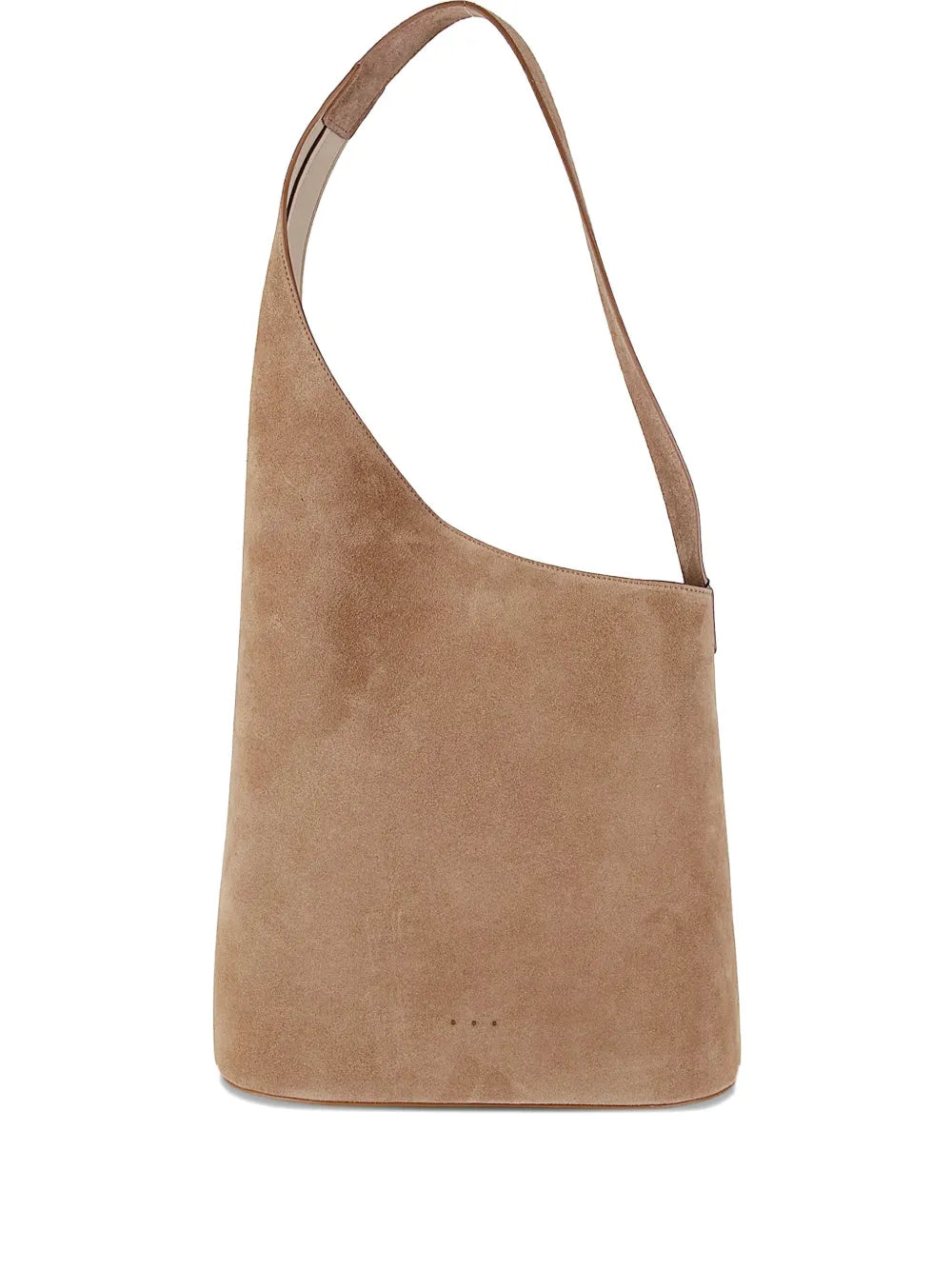 Aesther Ekme Lune suede curved tote bag