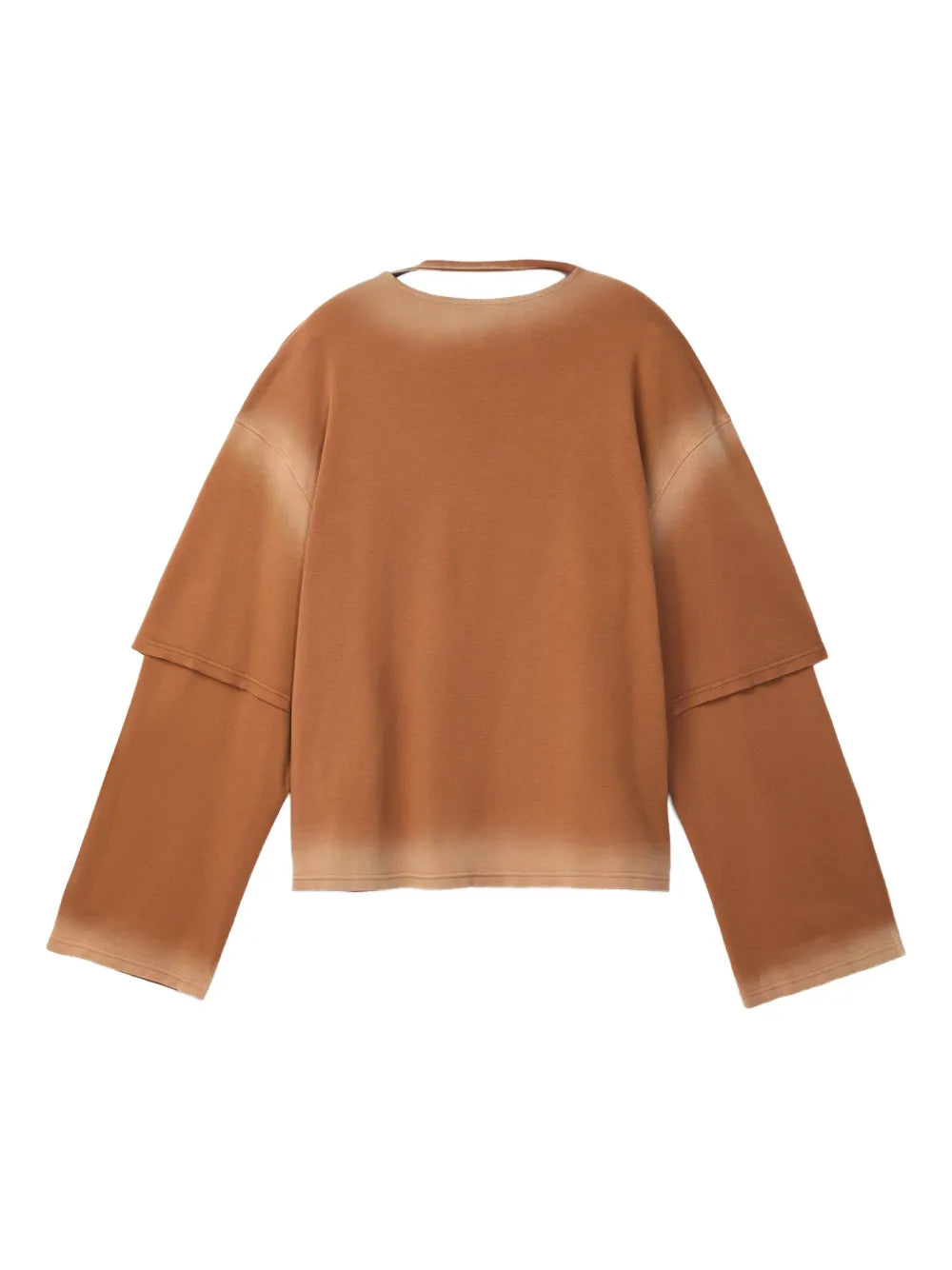 CamperLab  double-layered ombre T-shirt