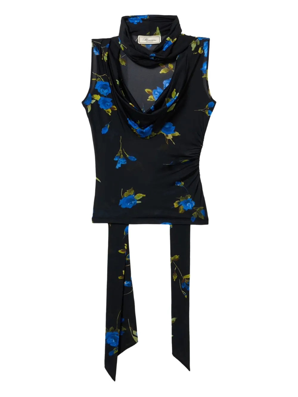 Blumarine  V-neck floral top