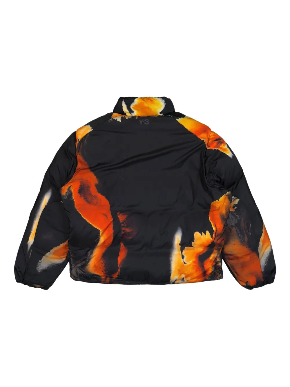 Y-3 abstract-print puffer jacket - Image 2