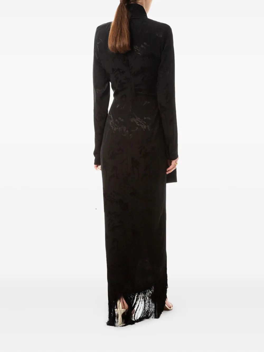 Aleksandre Akhalkatsishvili  fringe maxi dress