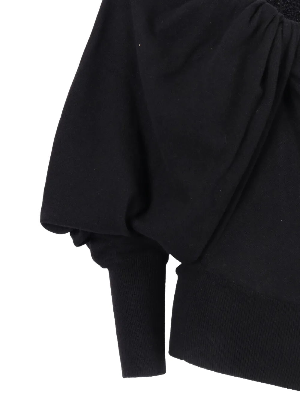 Alberta Ferretti  asymmetric twisted-draped top