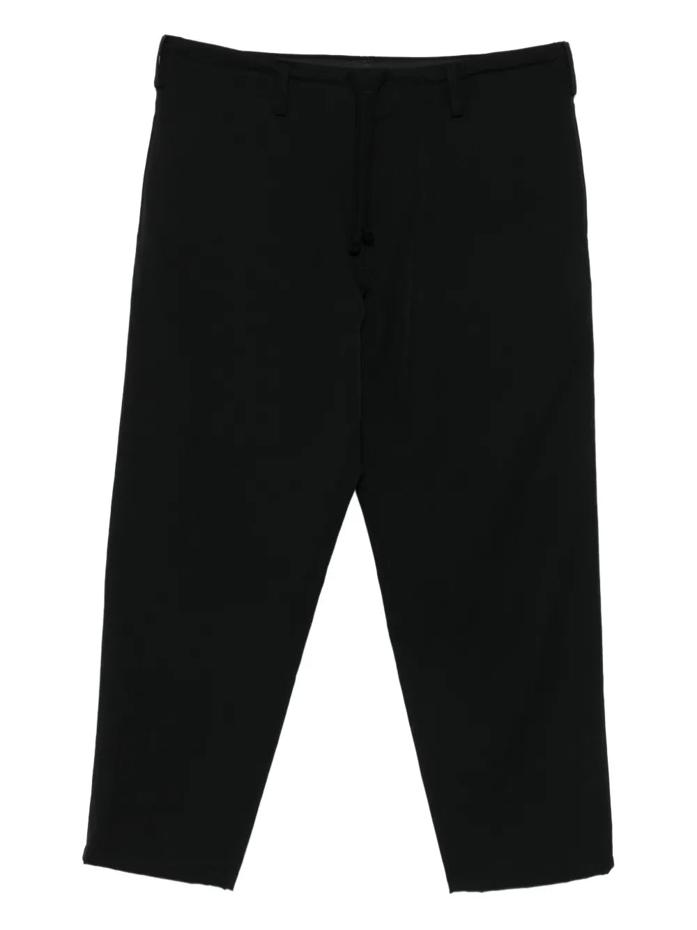 Yohji Yamamoto  drawstring-waist wool trousers