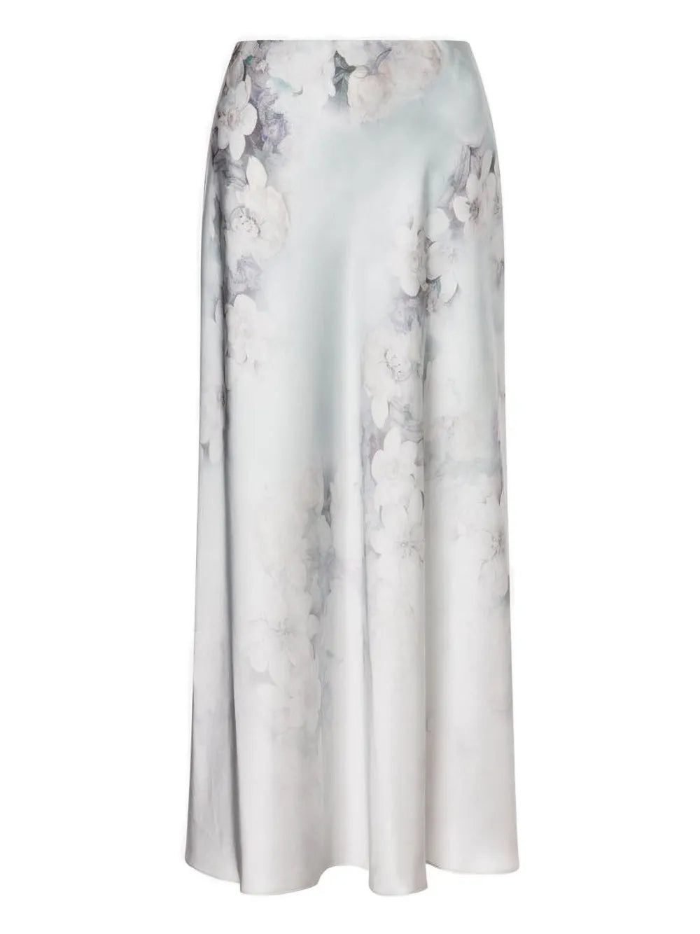 Alberta Ferretti  floral-print midi skirt