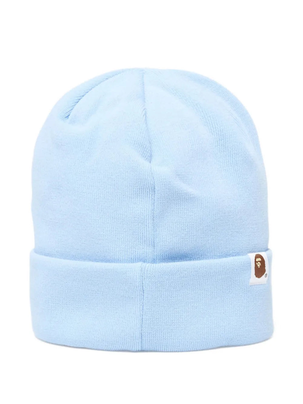 A BATHING APE®  logo patch knit beanie