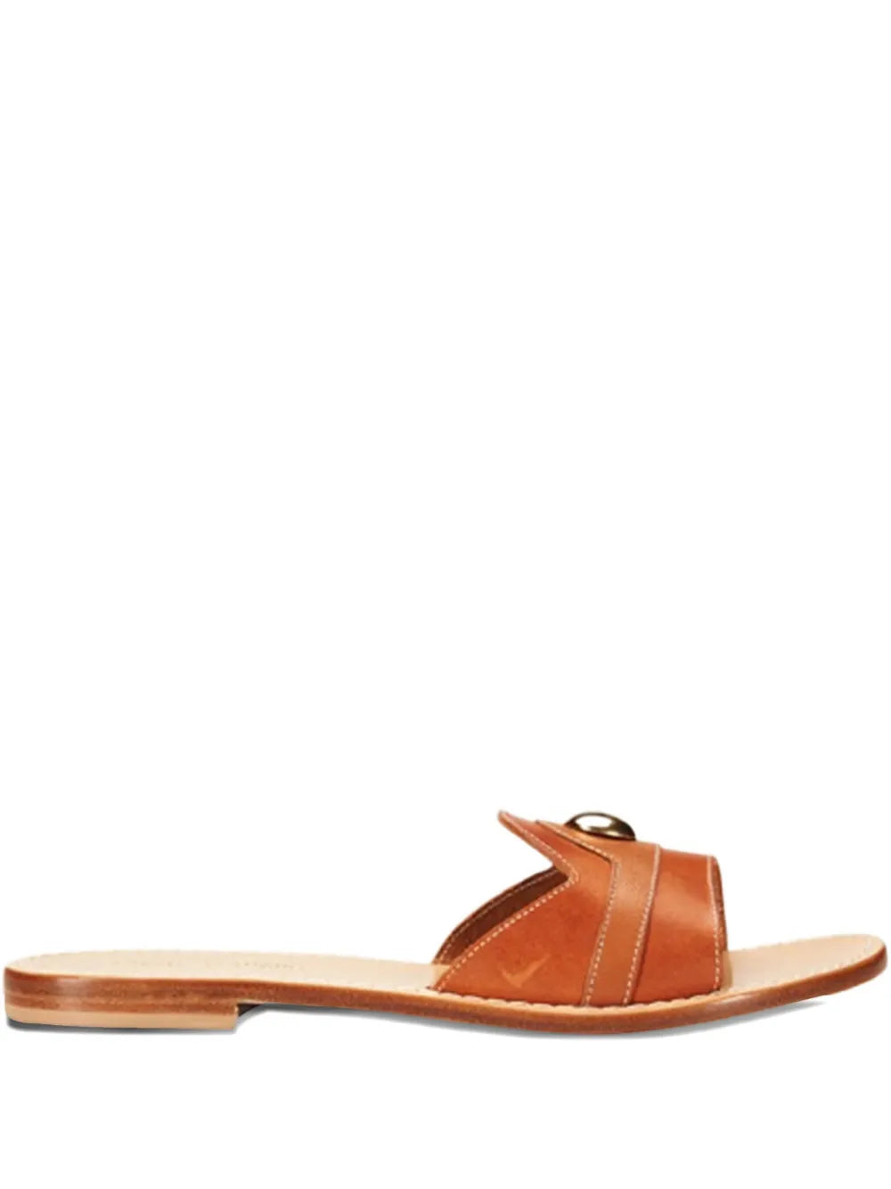 CAPRI POSITANO SANDALS  Gallia leather stud sandals