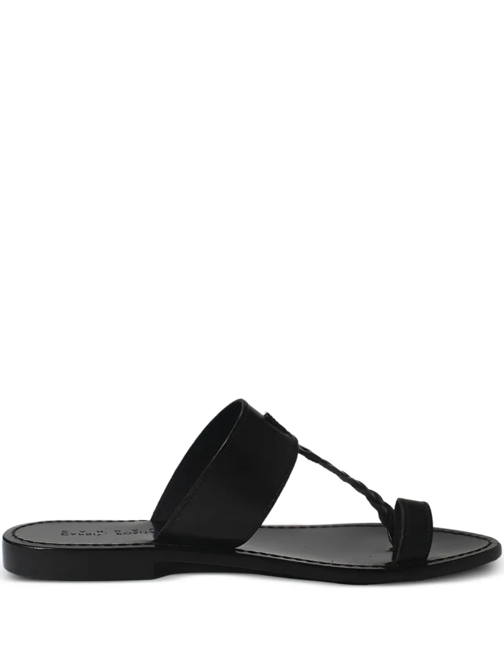 CAPRI POSITANO SANDALS  Positano braided leather flat sandals