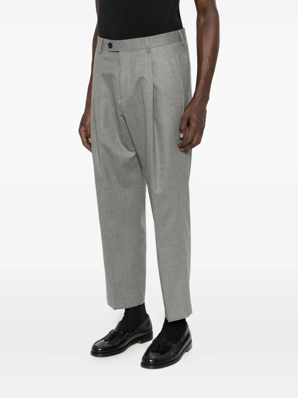 BE ABLE pleated side-pocket trousers