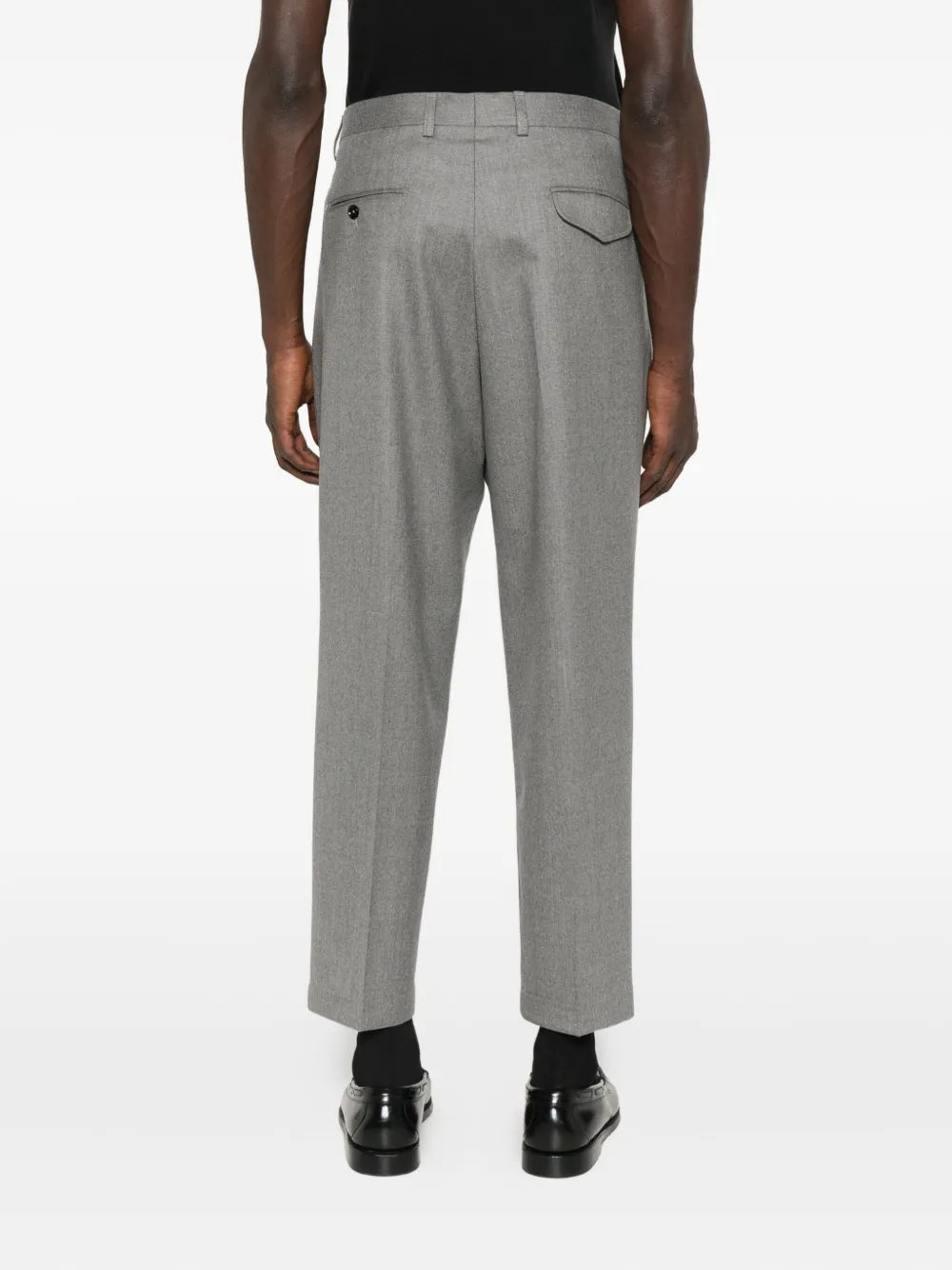 BE ABLE pleated side-pocket trousers