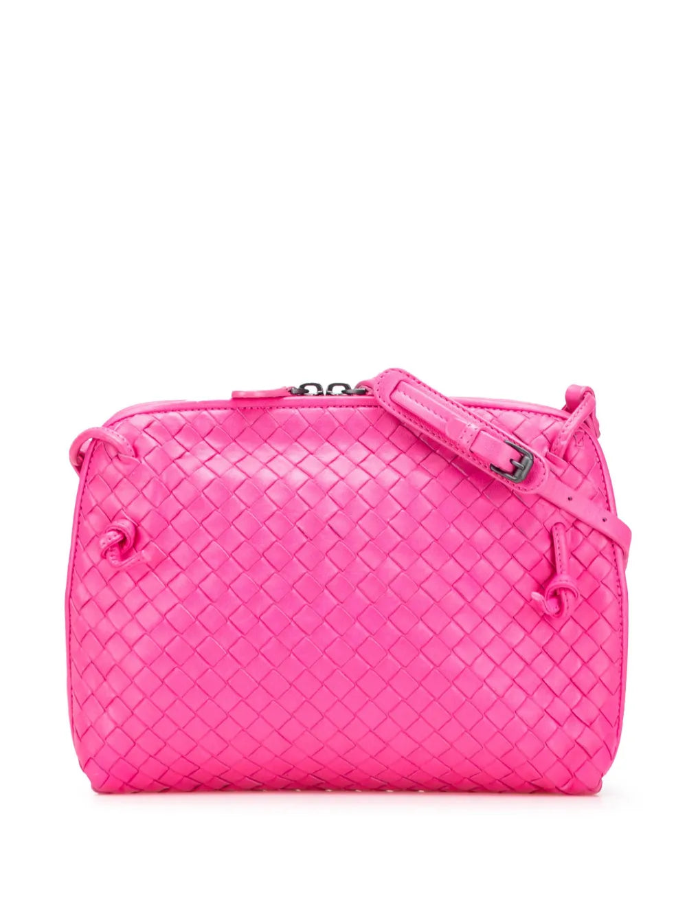 Bottega Veneta - Medium Nappa Intrecciato Nodini crossbody bag