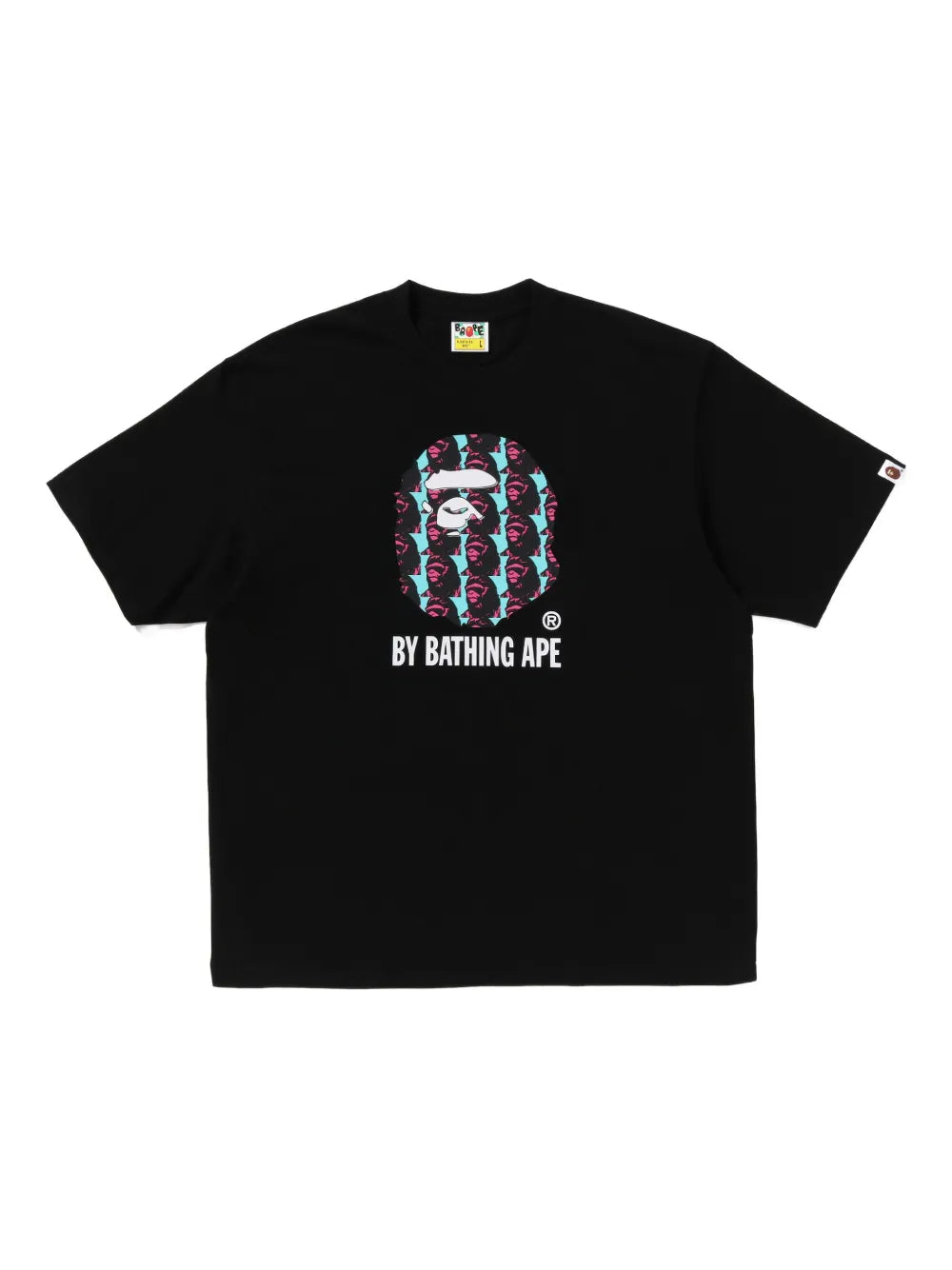 A BATHING APE®  Ape Head-print cotton T-shirt
