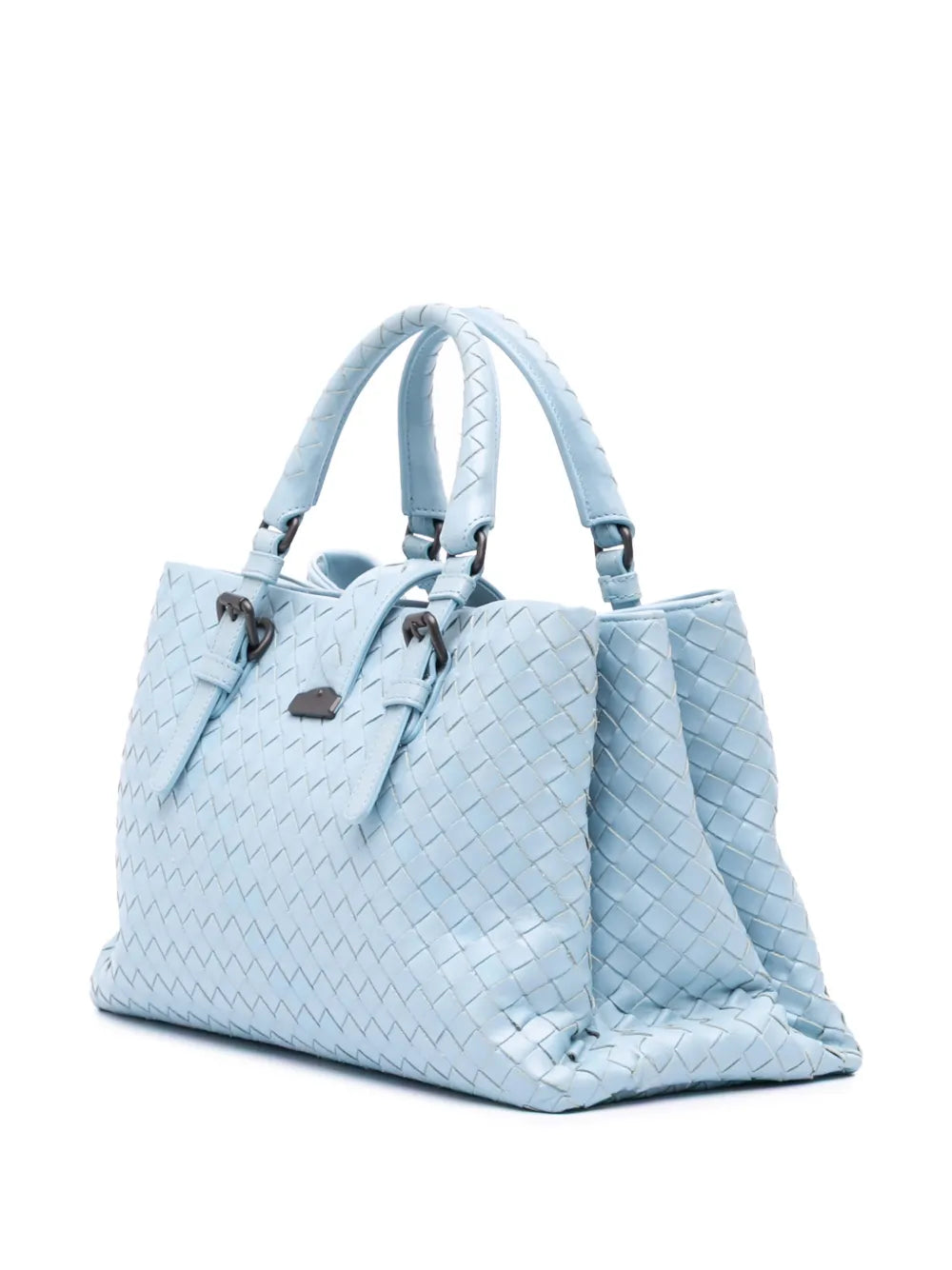 Bottega Veneta - Small Nappa Intrecciato Roma satchel
