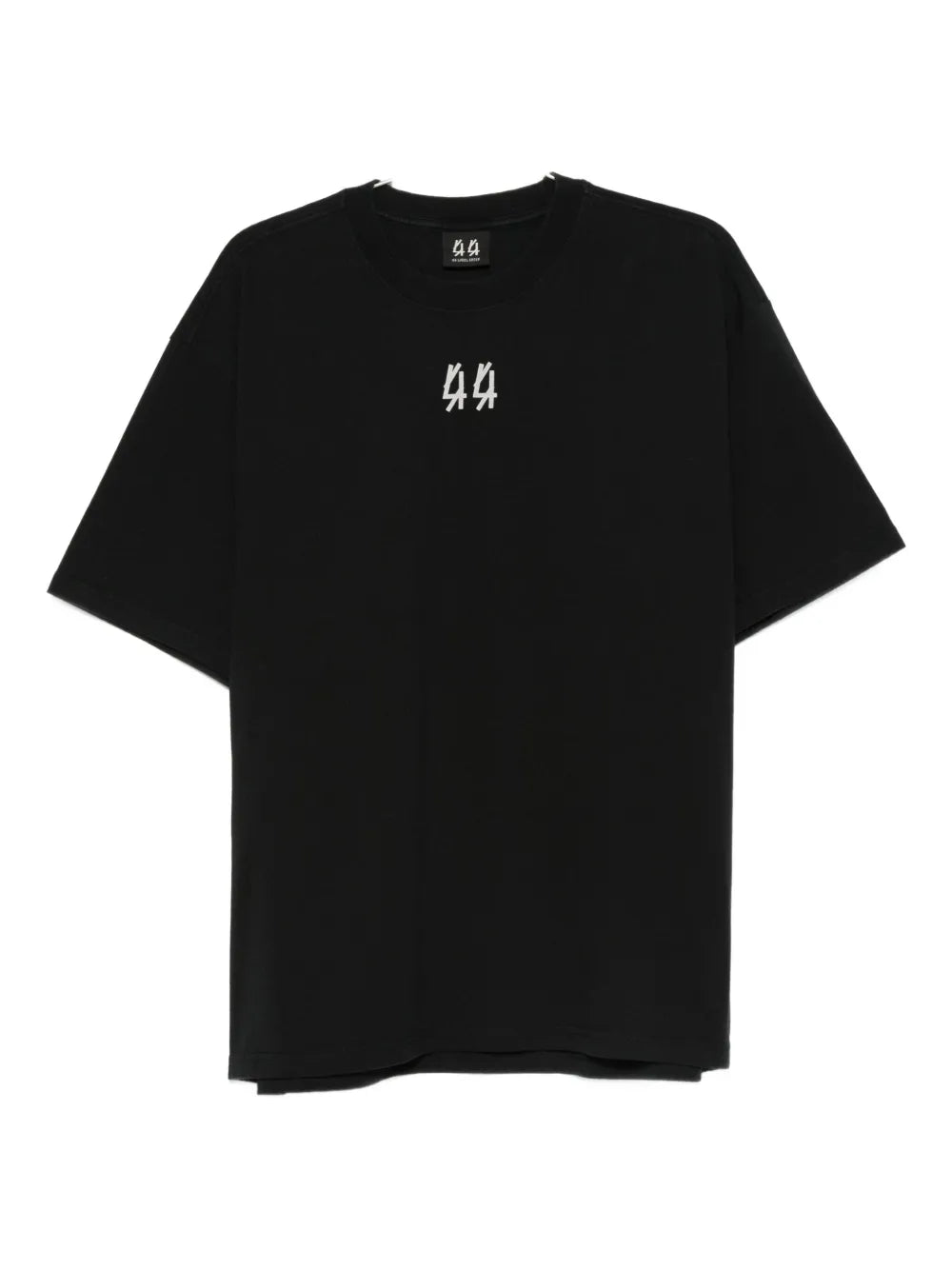 44 LABEL GROUP  logo-embroidered cotton T-shirt