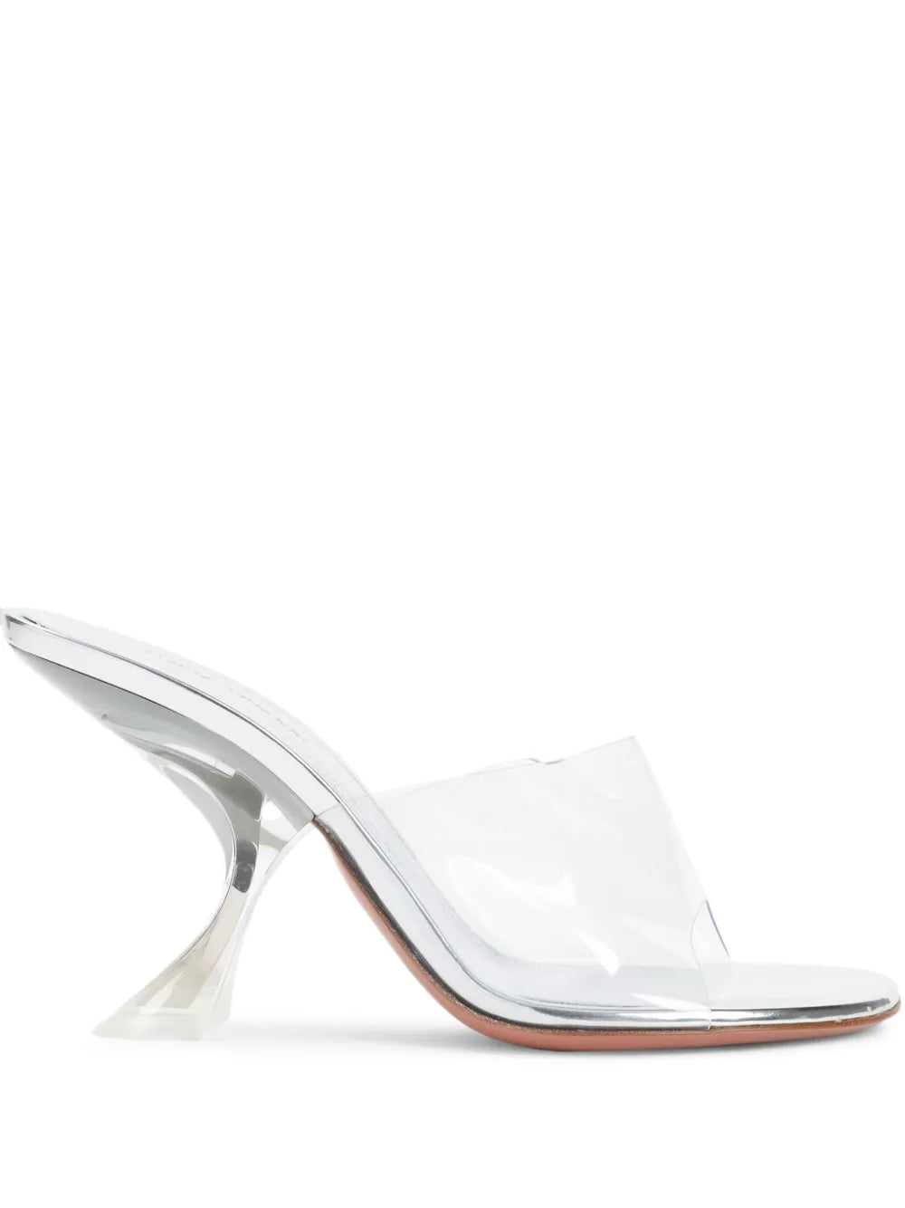 Amina Muaddi  sculpted heel sandals