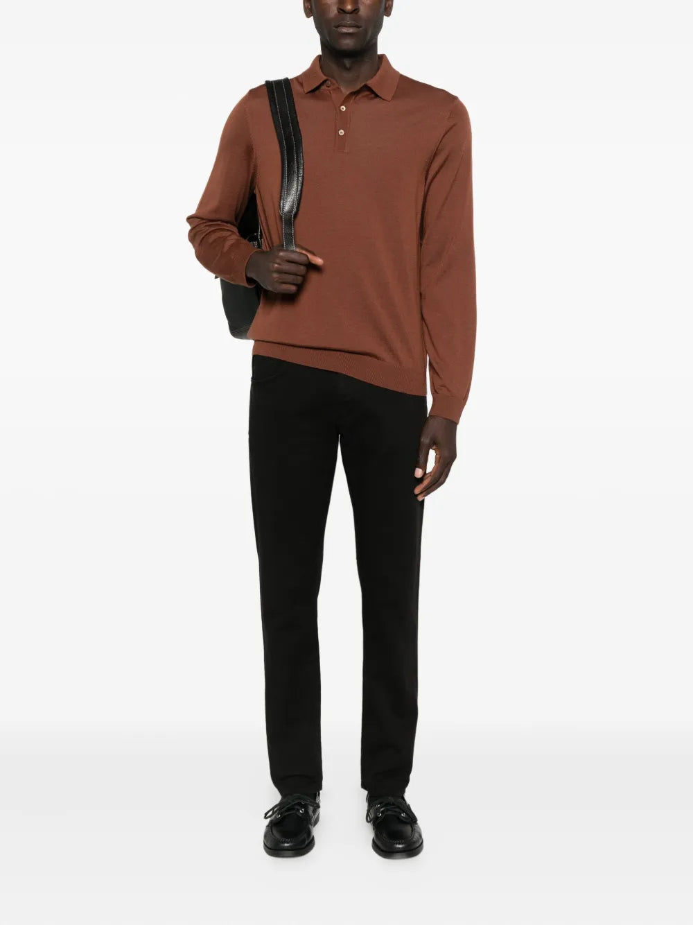 BOSS  long-sleeve polo shirt