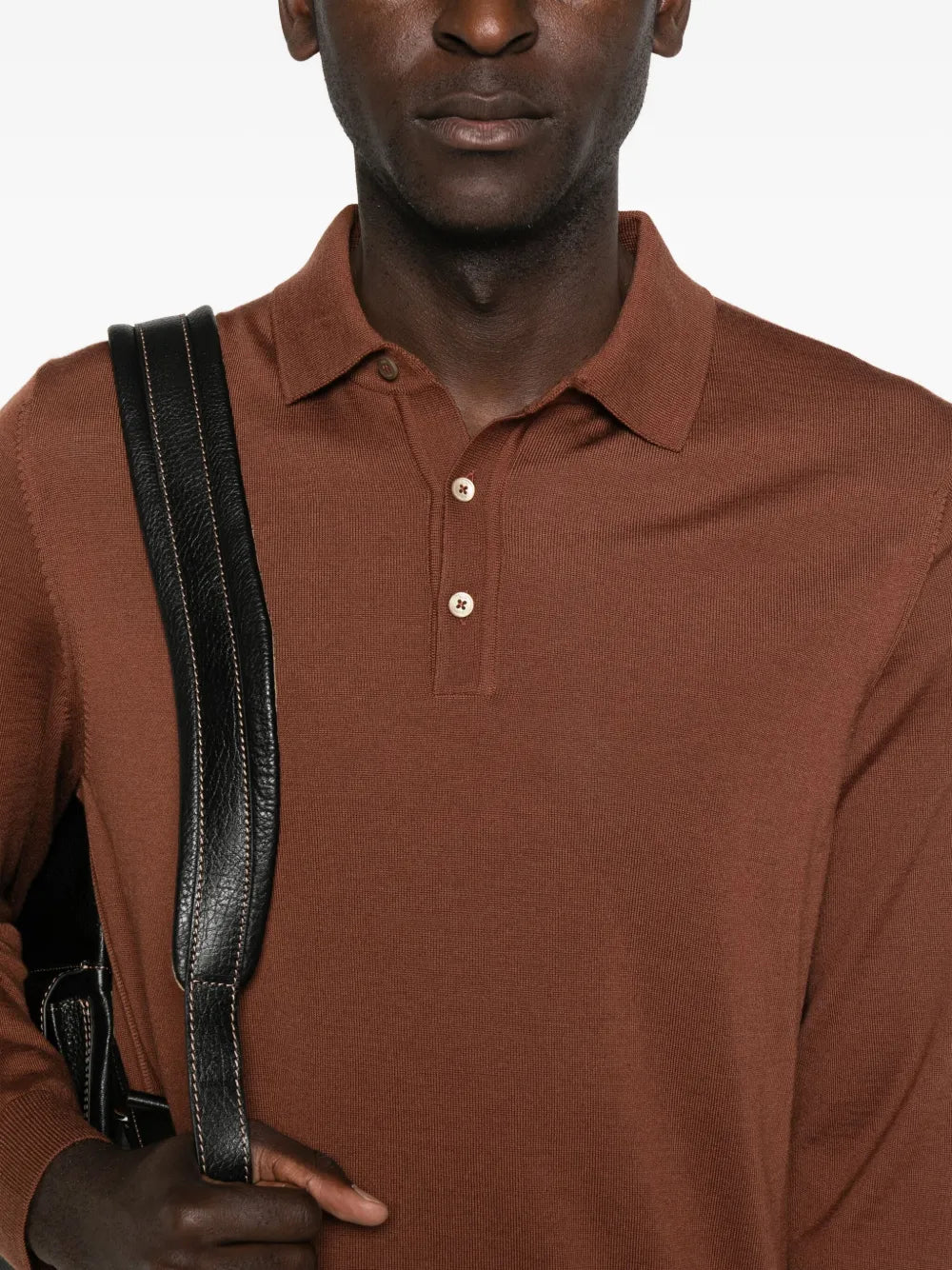 BOSS  long-sleeve polo shirt