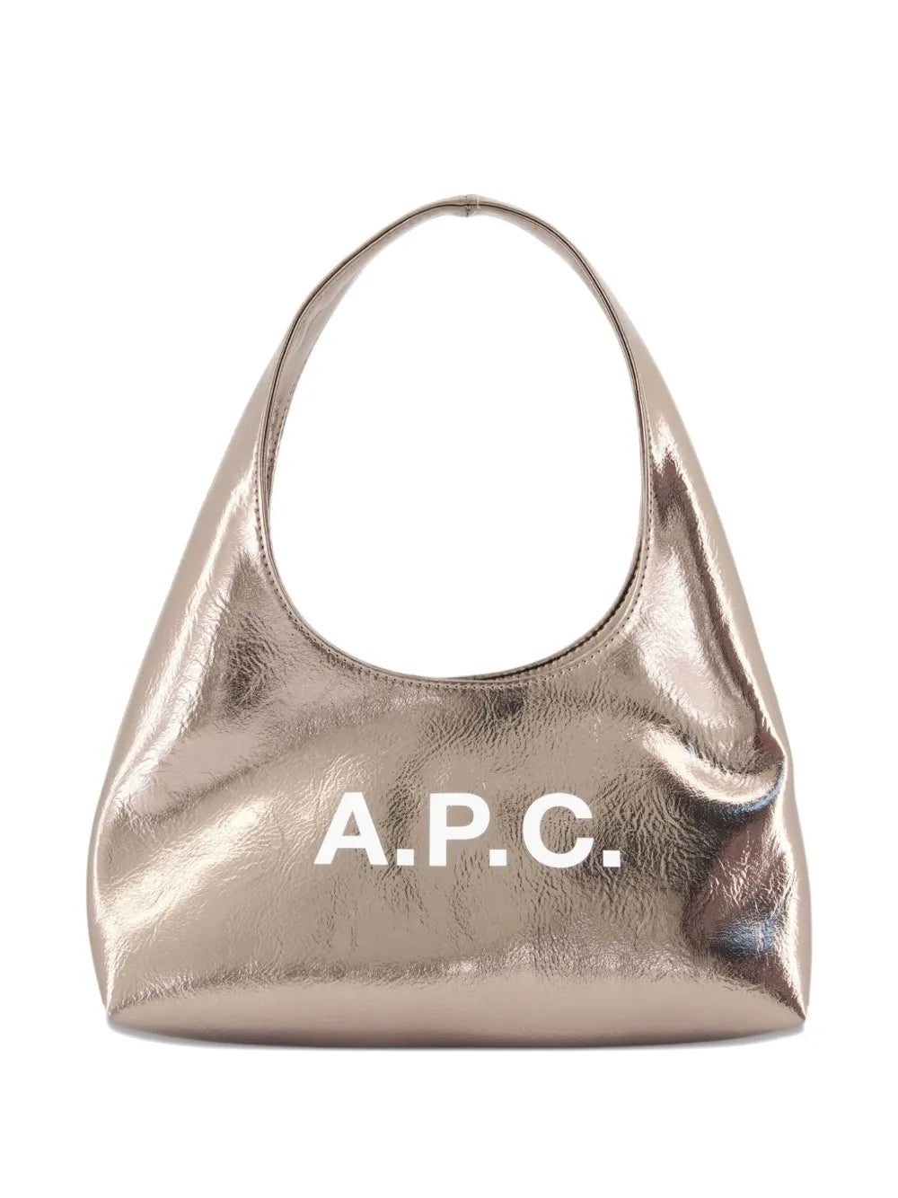 A.P.C. metallic top-handle shoulder bag