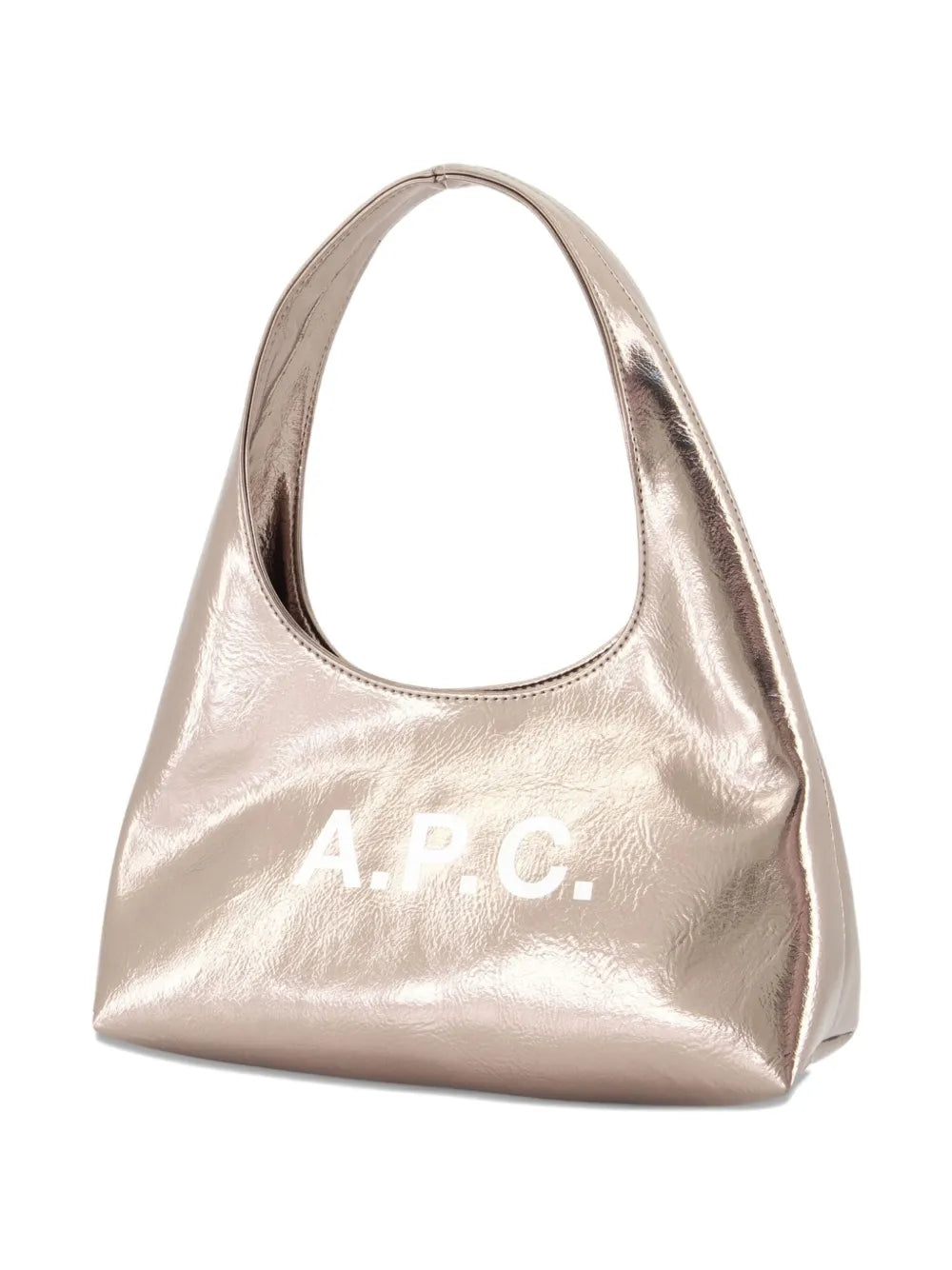 A.P.C. metallic top-handle shoulder bag