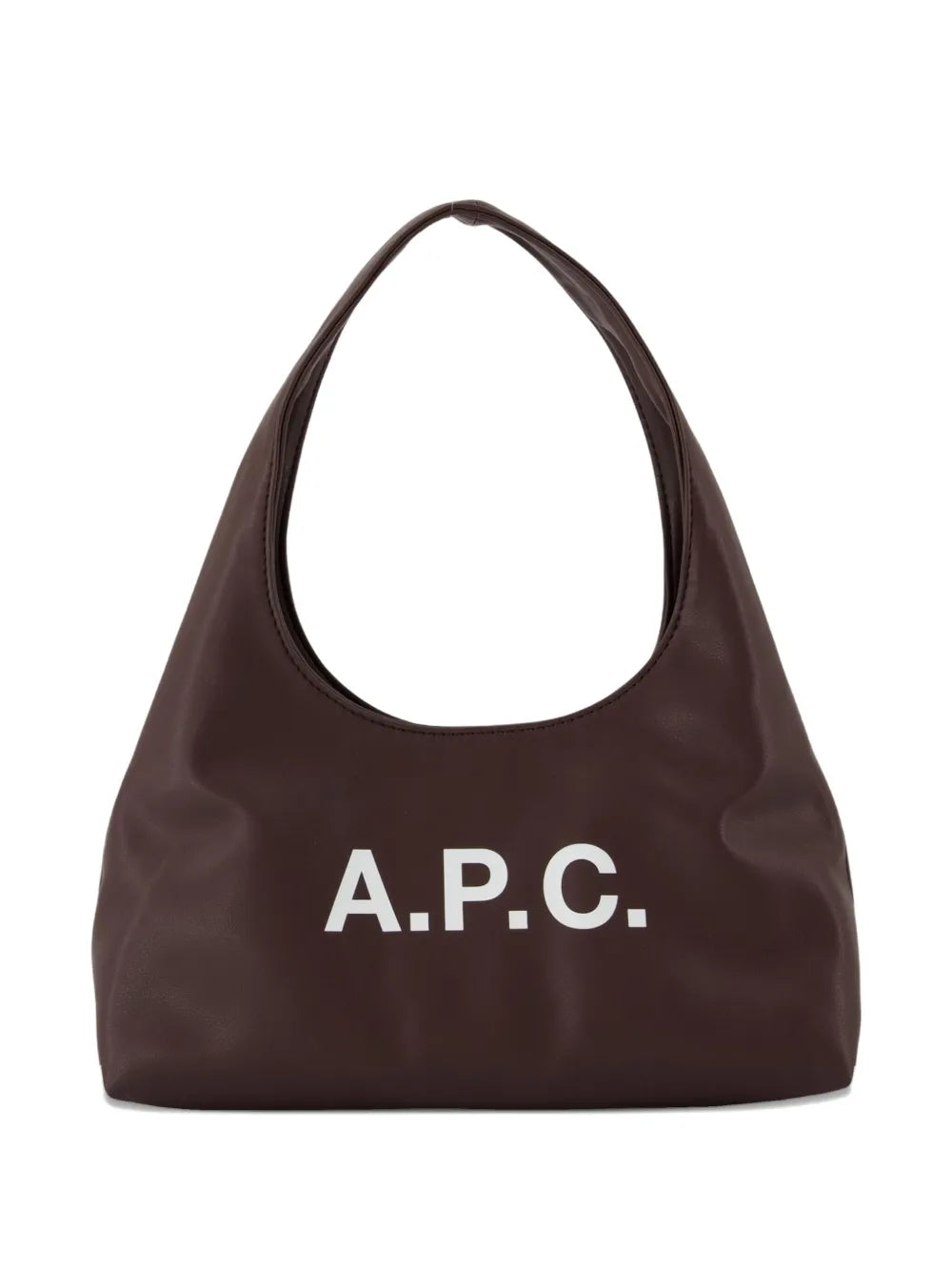 A.P.C. logo-plaque shoulder bag