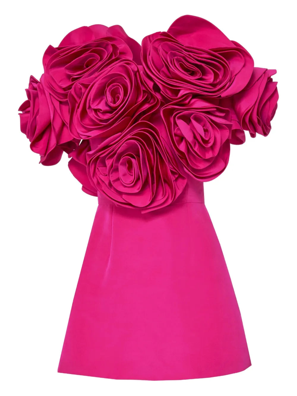 Carolina Herrera  rose-embellished mini dress
