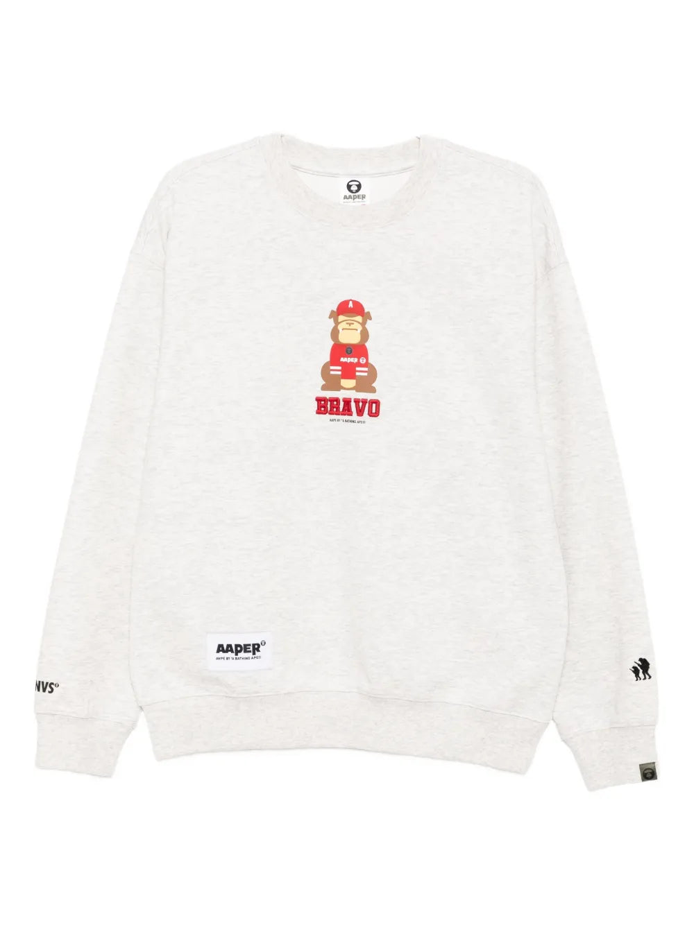 AAPE BY *A BATHING APE®  embroidered-logo sweatshirt