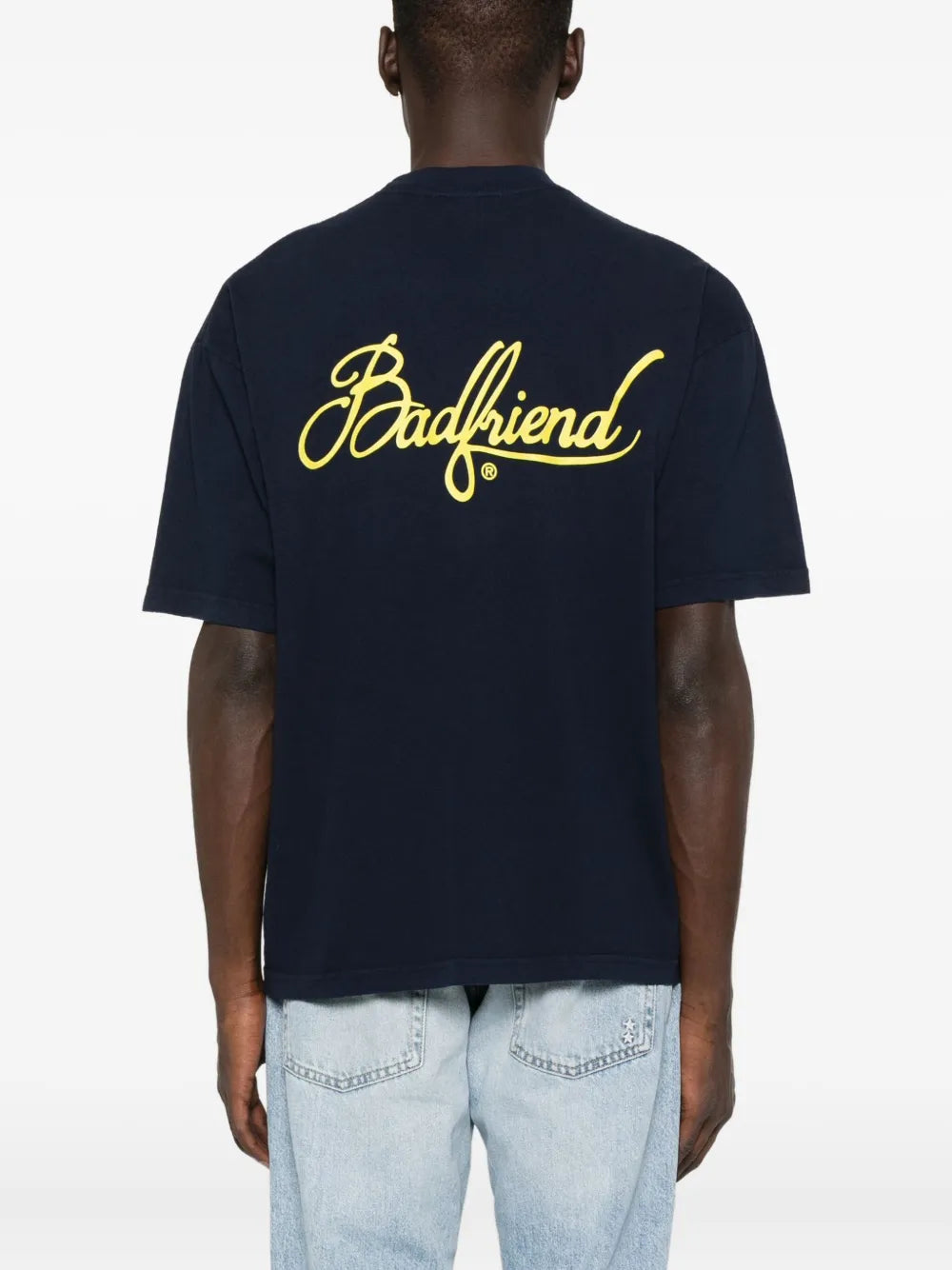 BADFRIEND  embroidered cotton t-shirt