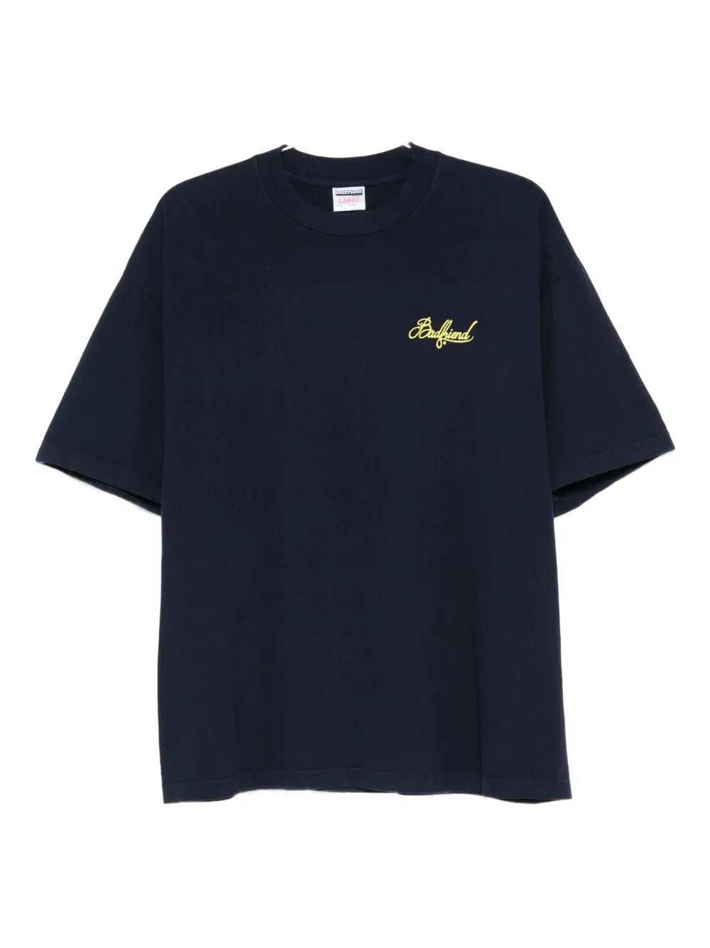 BADFRIEND  embroidered cotton t-shirt