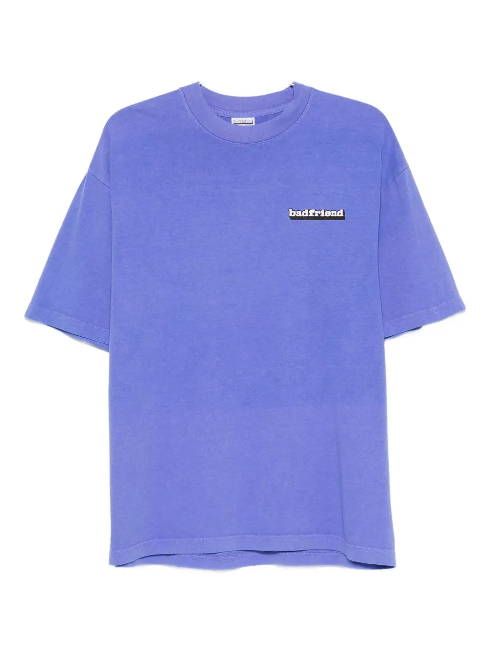 BADFRIEND  logo cotton t-shirt