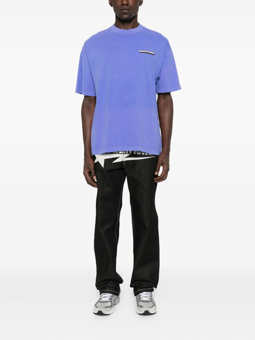 BADFRIEND logo cotton t-shirt
