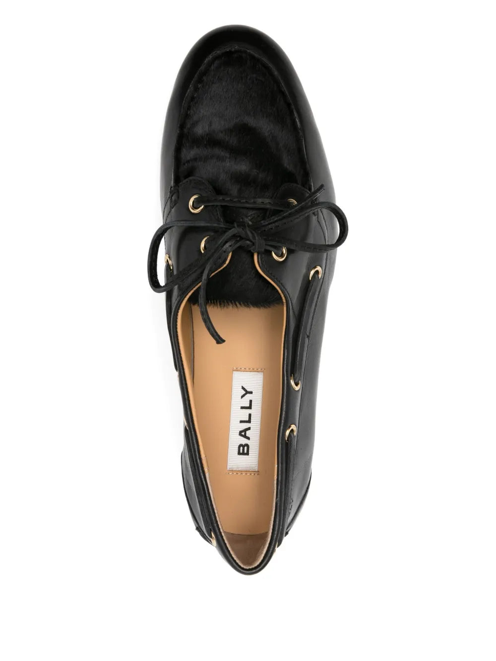 Bally  leather lace-up loafers