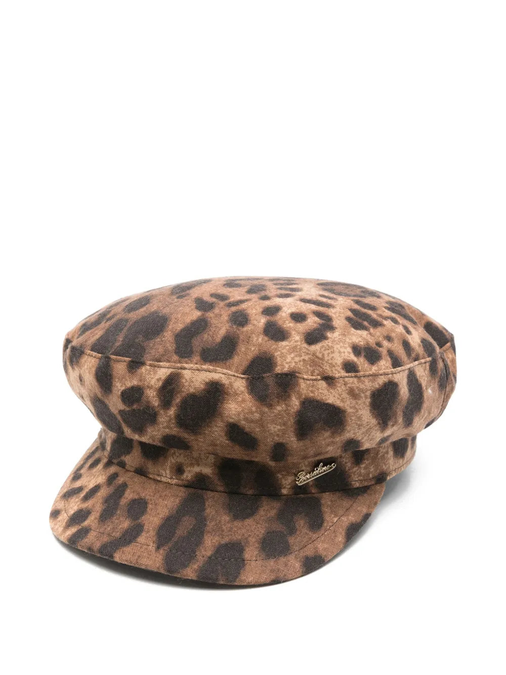 Borsalino  leopard print wool hat