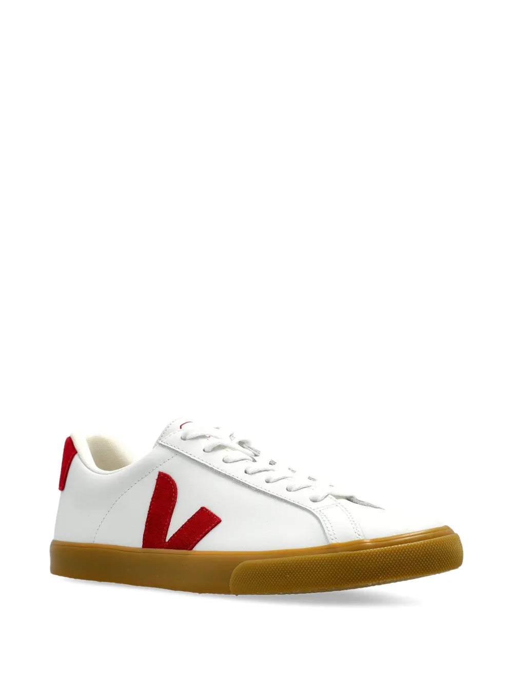 VEJA leather V-logo sneakers